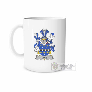 Lees Irish Clan Coat of Arms Ceramic Mug