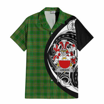 Leeson Irish Clan Hawaiian Shirt Celtic Circle Style Kid - Tartan Vibes Clothing