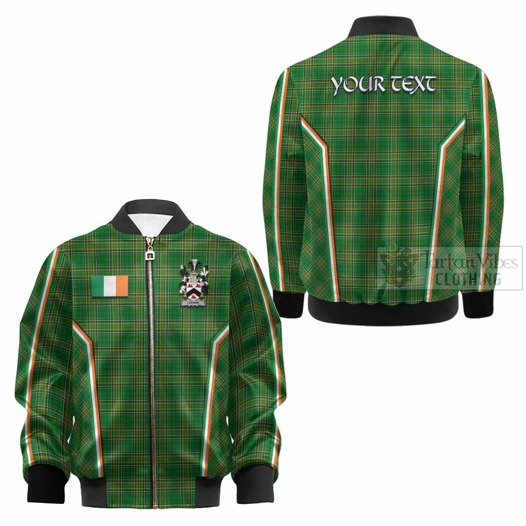 Lehane Irish Clan Coat of Arm Tartan Kid Bomber Jacket Flag Style