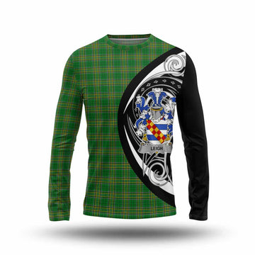Leigh Irish Clan Long Sleeve T-Shirt Celtic Circle Style Unisex - Tartan Vibes Clothing