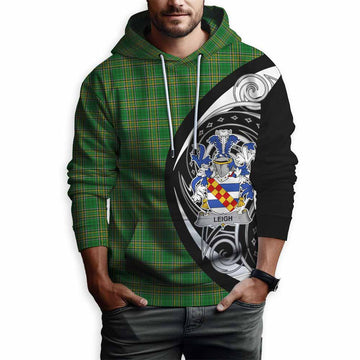 Tartan Vibes Clothing Leigh Irish Clan Hoodie Celtic Circle Style