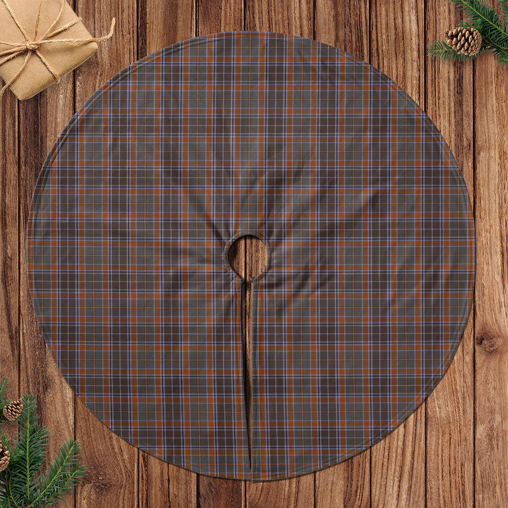 Leitrim County Ireland Tartan Christmas Tree Skirt - Tartanvibesclothing