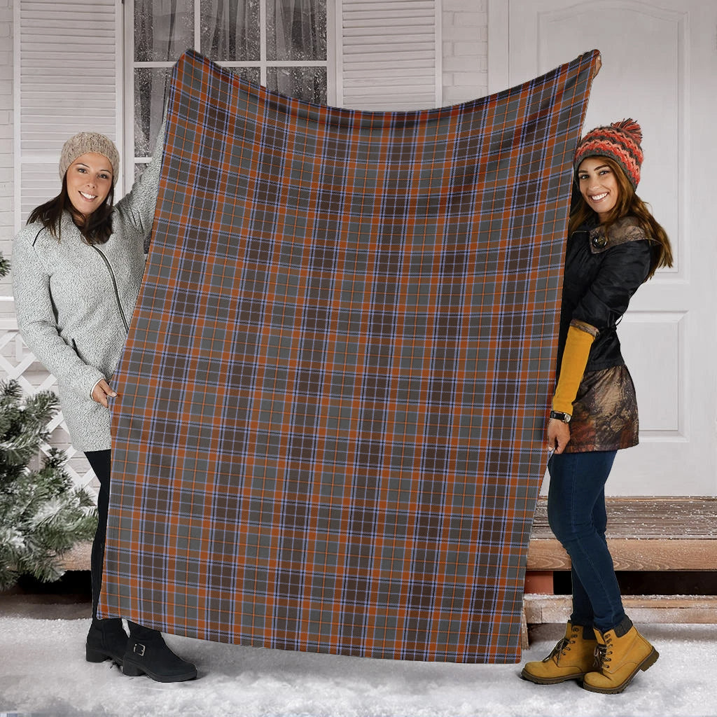 Leitrim County Ireland Tartan Blanket - Tartan Vibes Clothing
