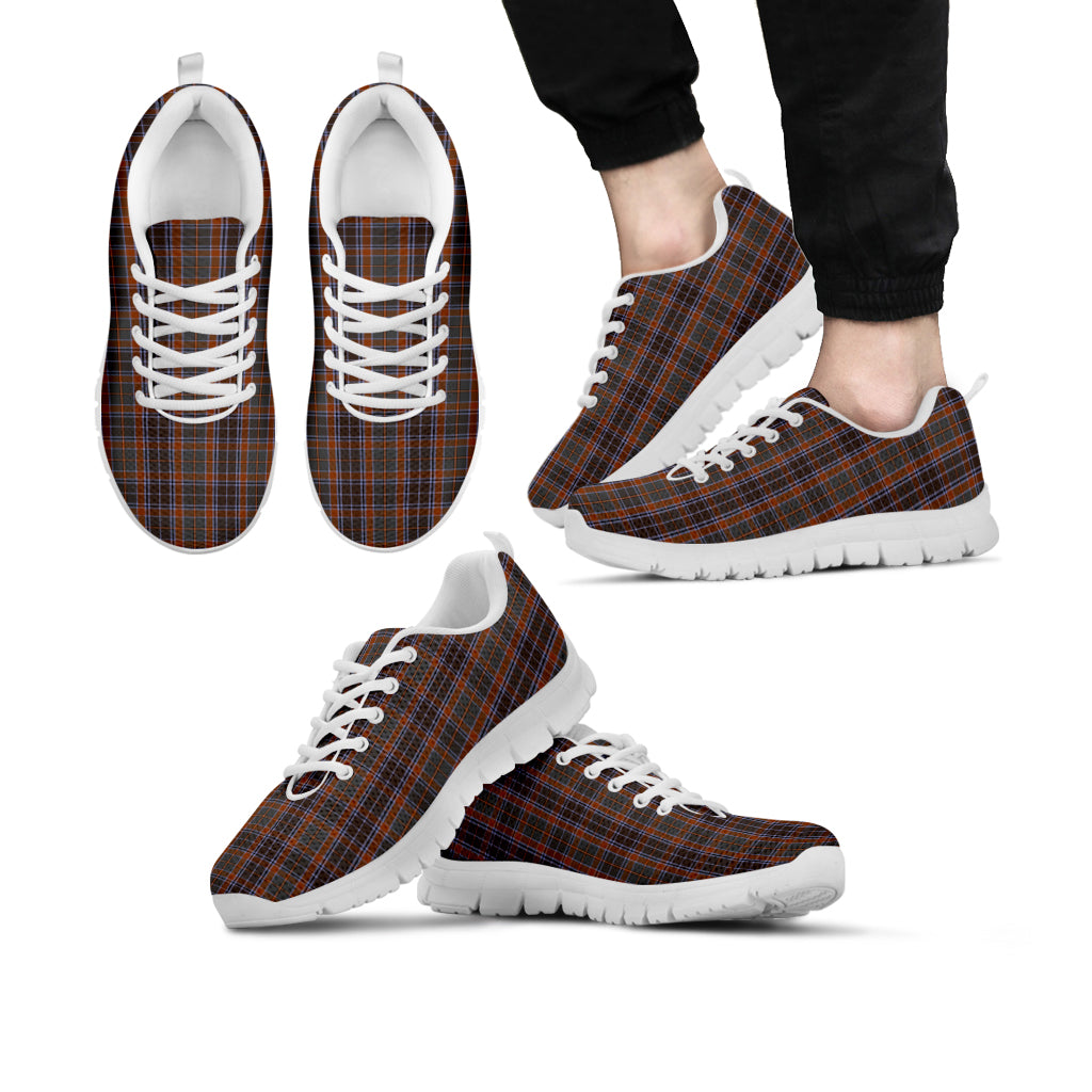 Leitrim County Ireland Tartan Sneakers - Tartan Vibes Clothing