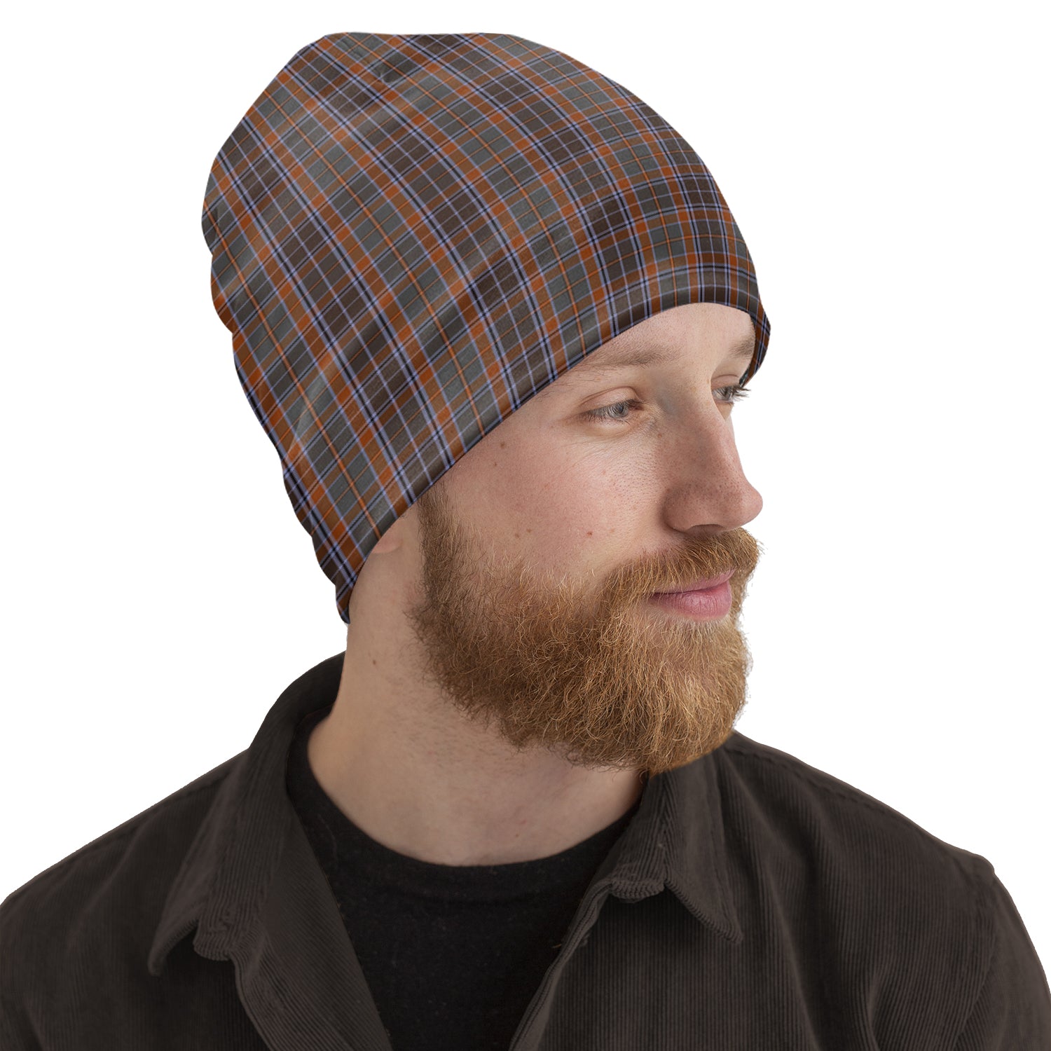 Leitrim County Ireland Tartan Beanies Hat - Tartan Vibes Clothing
