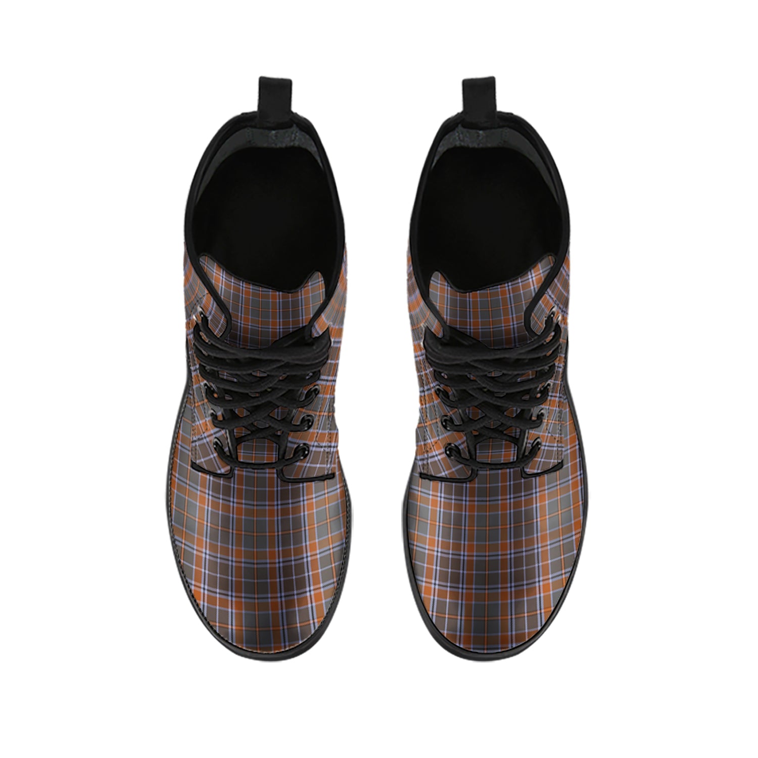 Leitrim County Ireland Tartan Leather Boots - Tartan Vibes Clothing