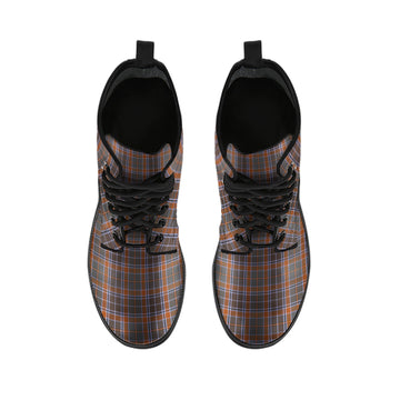 Leitrim County Ireland Tartan Leather Boots