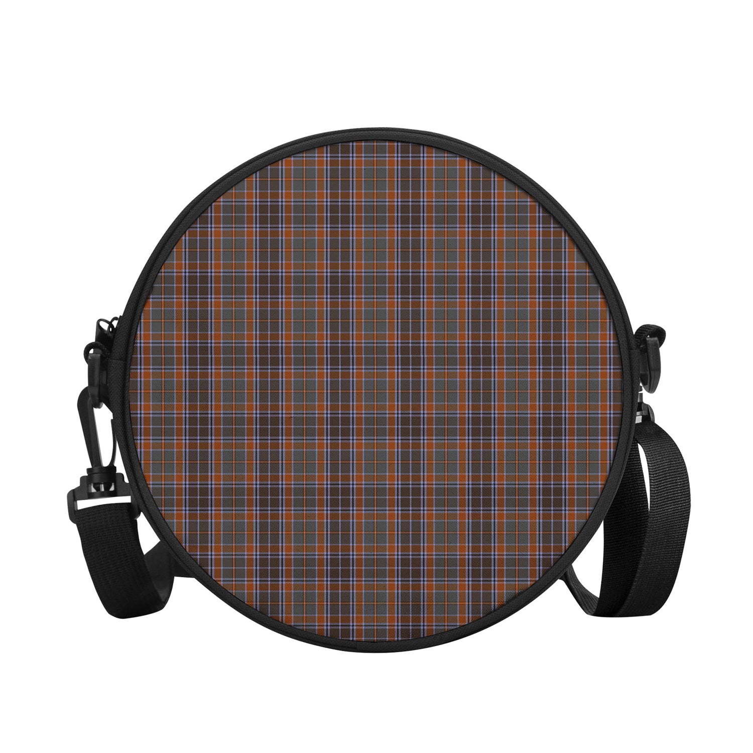 Leitrim County Ireland Tartan Round Satchel Bags - Tartan Vibes Clothing