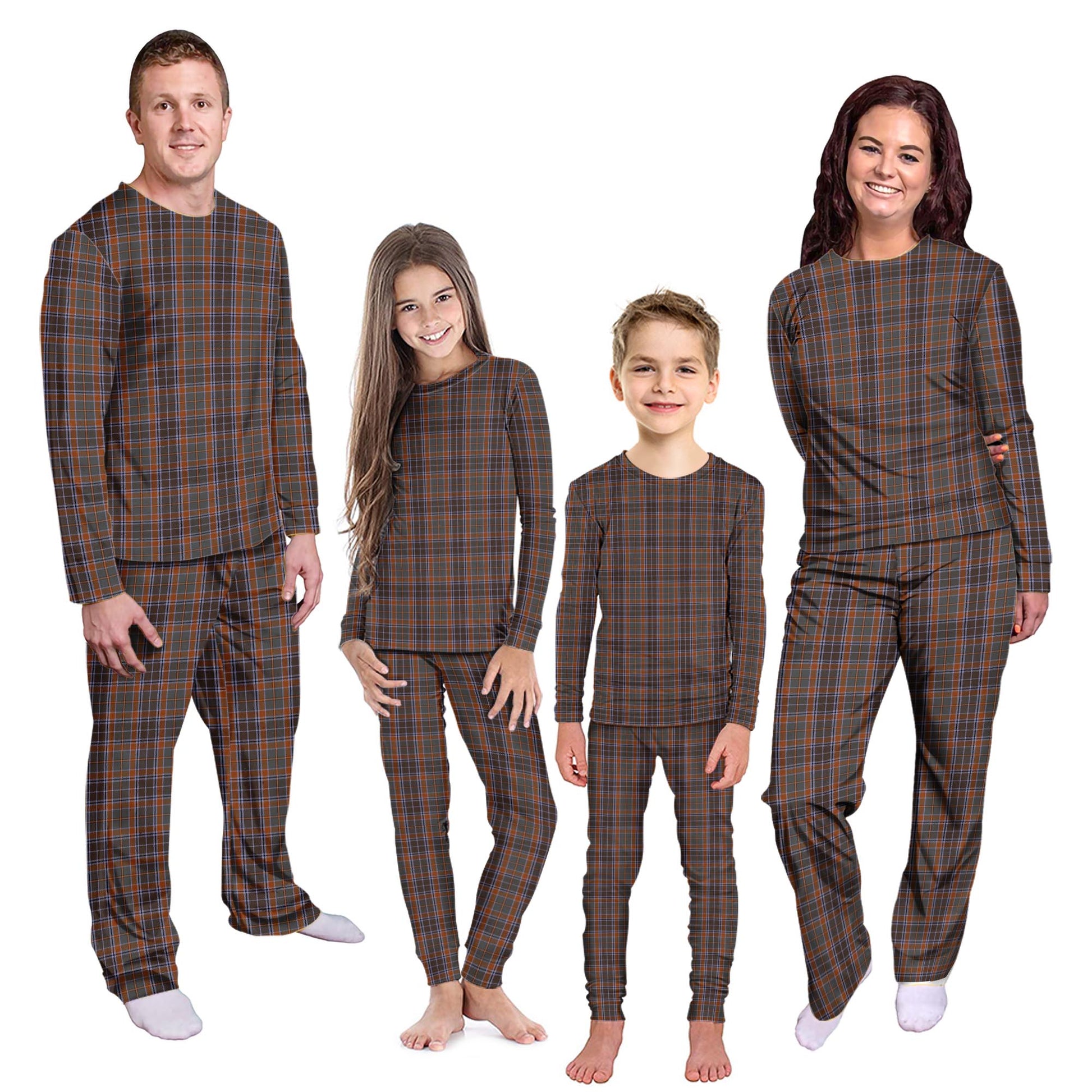 Leitrim County Ireland Tartan Pajamas Family Set Kid - Tartan Vibes Clothing