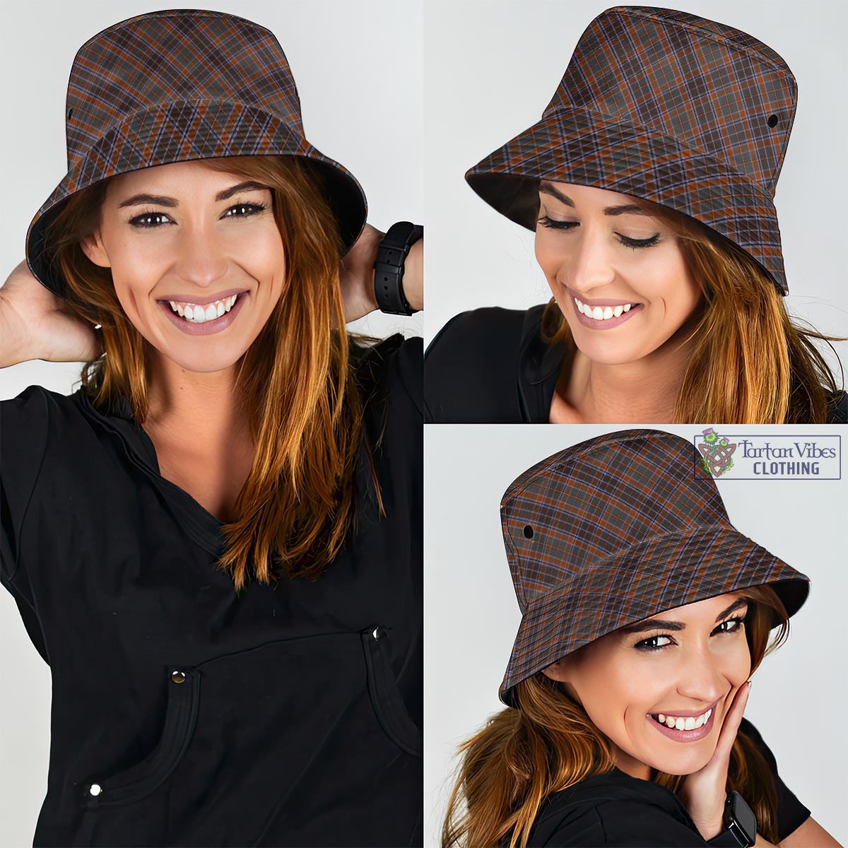 Tartan Vibes Clothing Leitrim County Ireland Tartan Bucket Hat