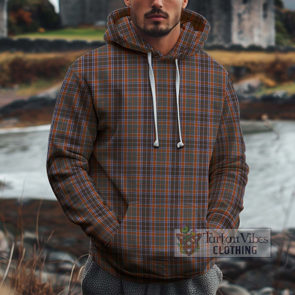 Leitrim County Ireland Tartan Cotton Hoodie Zip Hoodie - Tartan Vibes Clothing