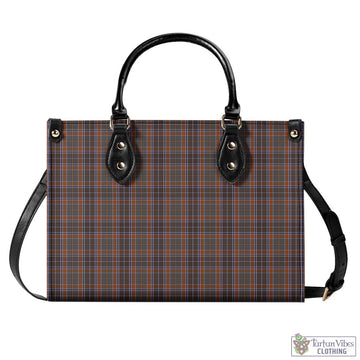 Leitrim County Ireland Tartan Luxury Leather Handbags