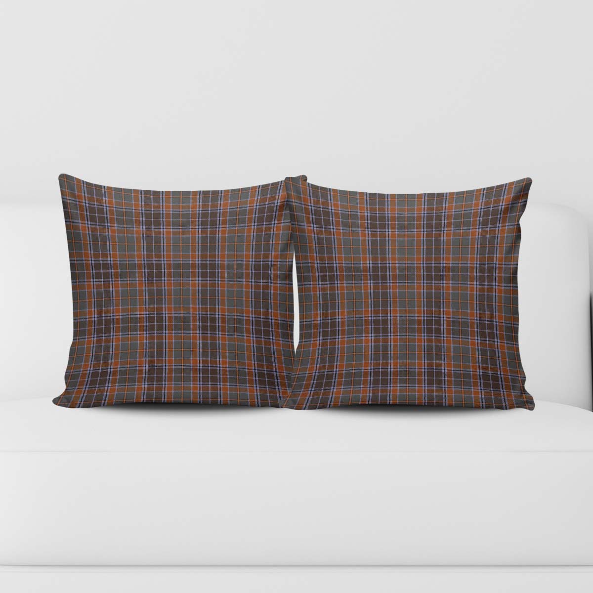 Leitrim County Ireland Tartan Pillow Cover Square Pillow Cover - Tartanvibesclothing