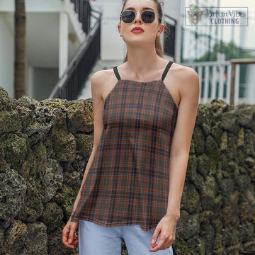 Leitrim County Ireland Tartan Loose Halter Neck Camisole