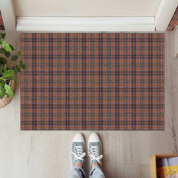 Leitrim County Ireland Tartan Rubber Doormat
