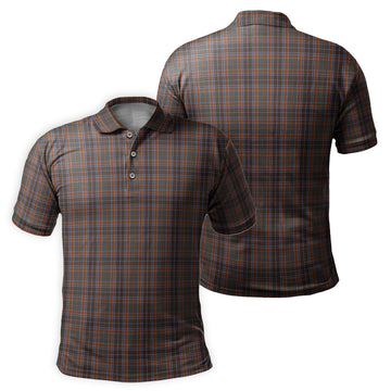 Leitrim County Ireland Tartan Mens Polo Shirt