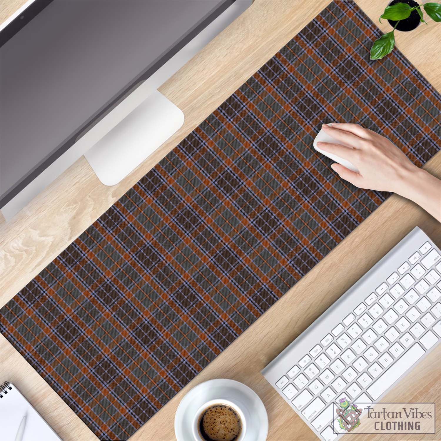 Tartan Vibes Clothing Leitrim County Ireland Tartan Mouse Pad