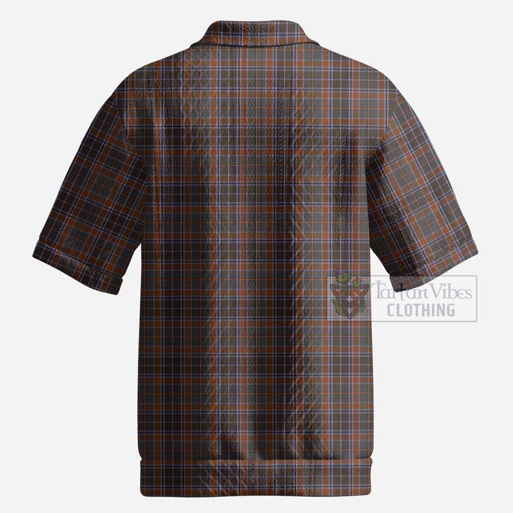 Leitrim County Ireland Tartan Men’s Polo Sweater Top