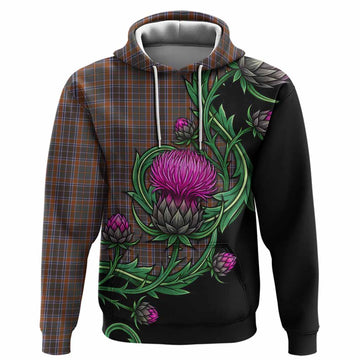 Leitrim Tartan Hoodie Resilient Scottish Thistle