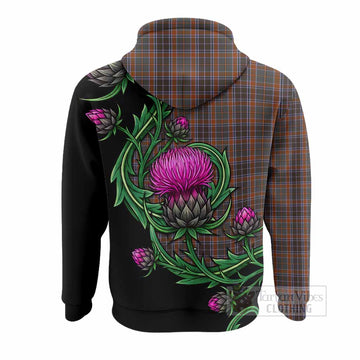 Leitrim Tartan Hoodie Resilient Scottish Thistle