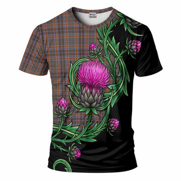 Leitrim Tartan T-Shirt Resilient Scottish Thistle