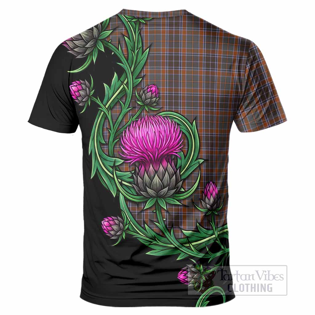 Leitrim Tartan T-Shirt Resilient Scottish Thistle