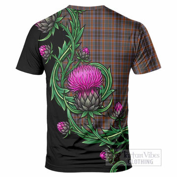 Leitrim Tartan T-Shirt Resilient Scottish Thistle