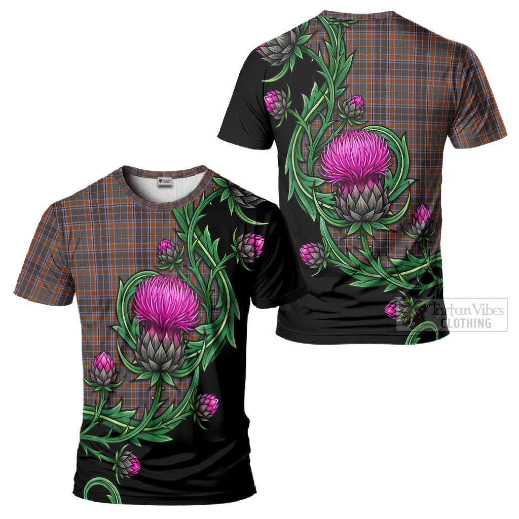 Leitrim Tartan T-Shirt Resilient Scottish Thistle