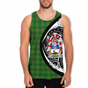Lenihan Irish Clan Men's Tank Top Celtic Circle Style