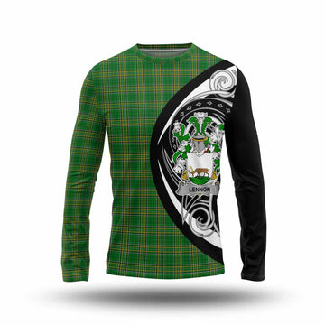 Tartan Vibes Clothing Lennon Irish Clan Long Sleeve T-Shirt Celtic Circle Style