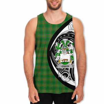 Lennon Irish Clan Men's Tank Top Celtic Circle Style