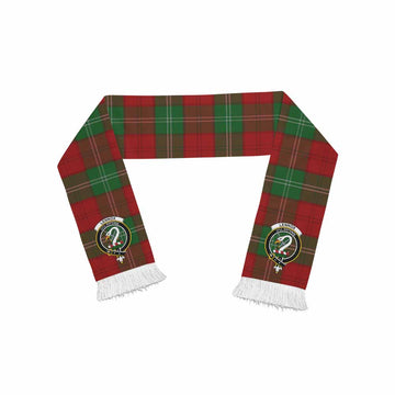 Tartan Vibes Clothing Lennox Tartan Ruffneck Scarf with Family Crest