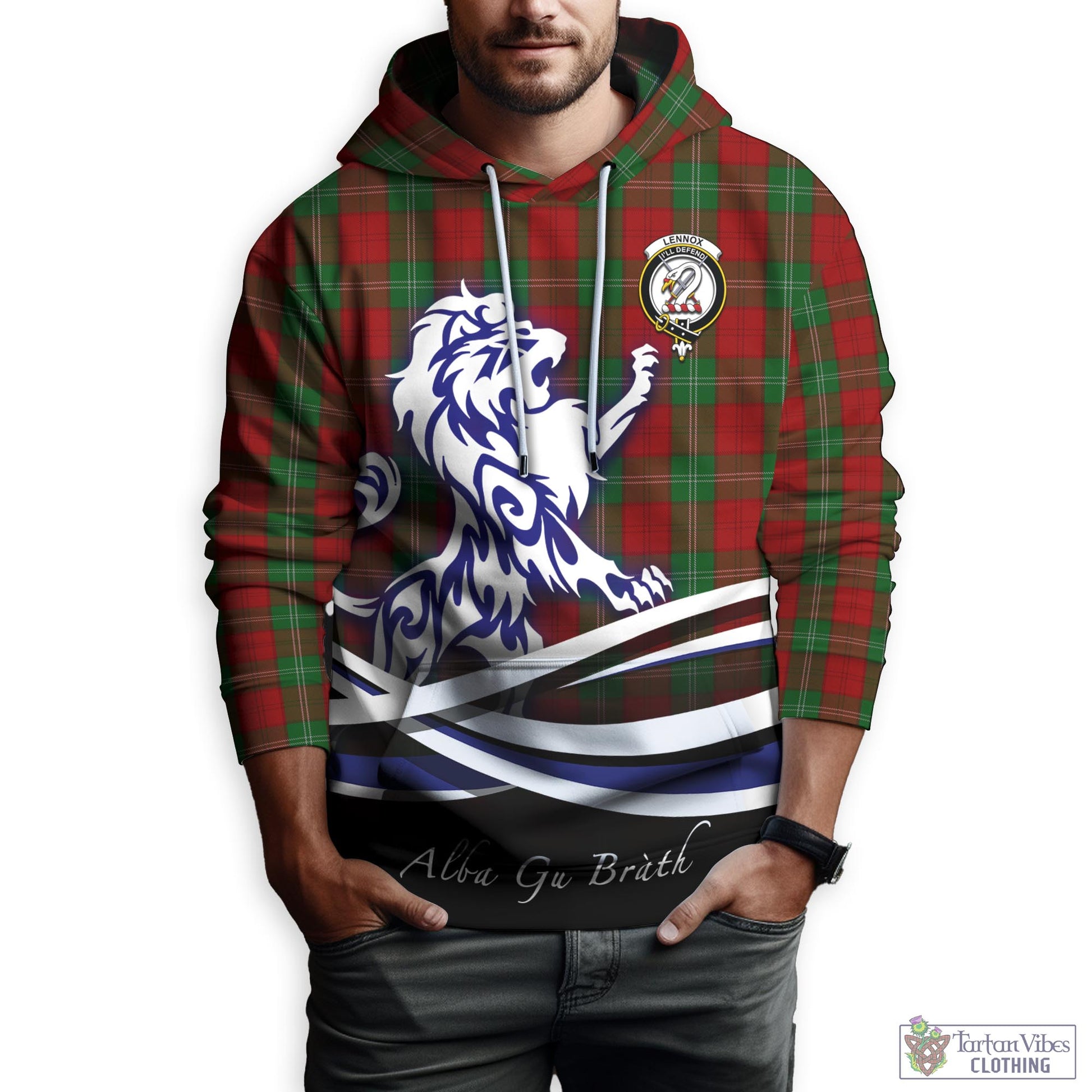 lennox-tartan-hoodie-with-alba-gu-brath-regal-lion-emblem