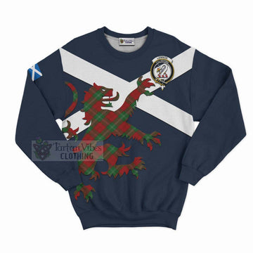 Lennox Tartan Lion Rampant Sweatshirt Proudly Display Your Heritage with Alba Gu Brath and Clan Name