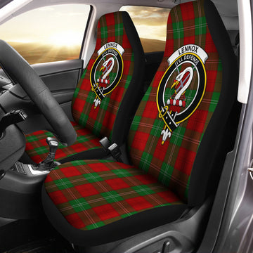 Lennox Tartan Car Seat Cover with Family Crest One Size - Tartanvibesclothing