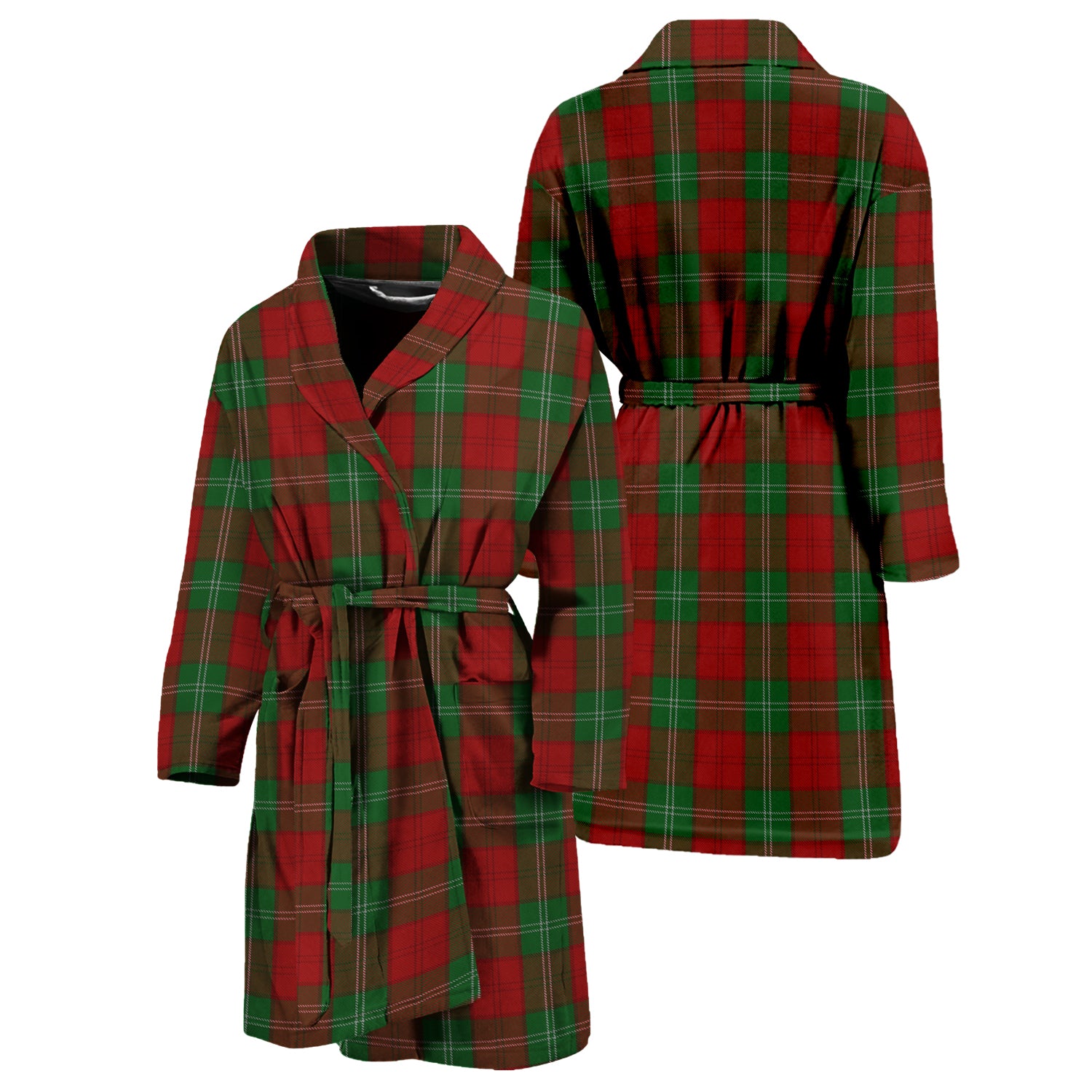 Lennox Tartan Bathrobe Unisex M - Tartan Vibes Clothing