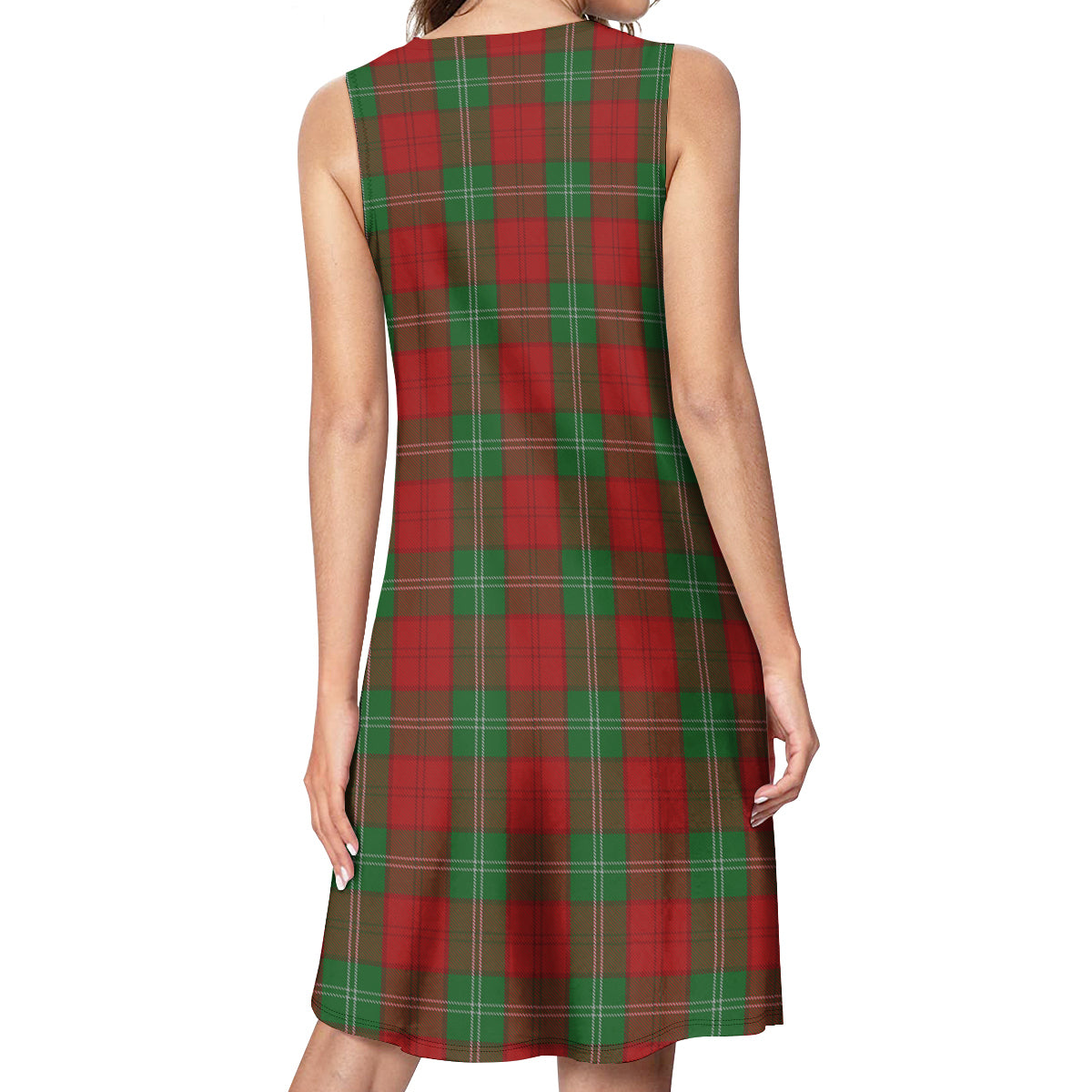 Lennox Tartan Womens Casual Dresses - Tartanvibesclothing