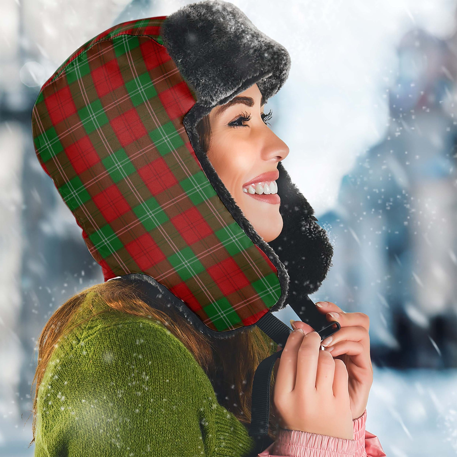 Lennox Tartan Winter Trapper Hat - Tartan Vibes Clothing