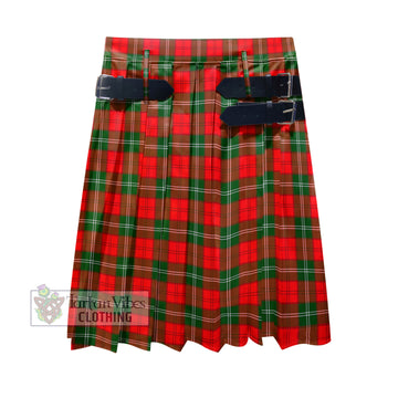 Lennox Modern Tartan Men's Pleated Skirt - Fashion Casual Retro Scottish Kilt Style