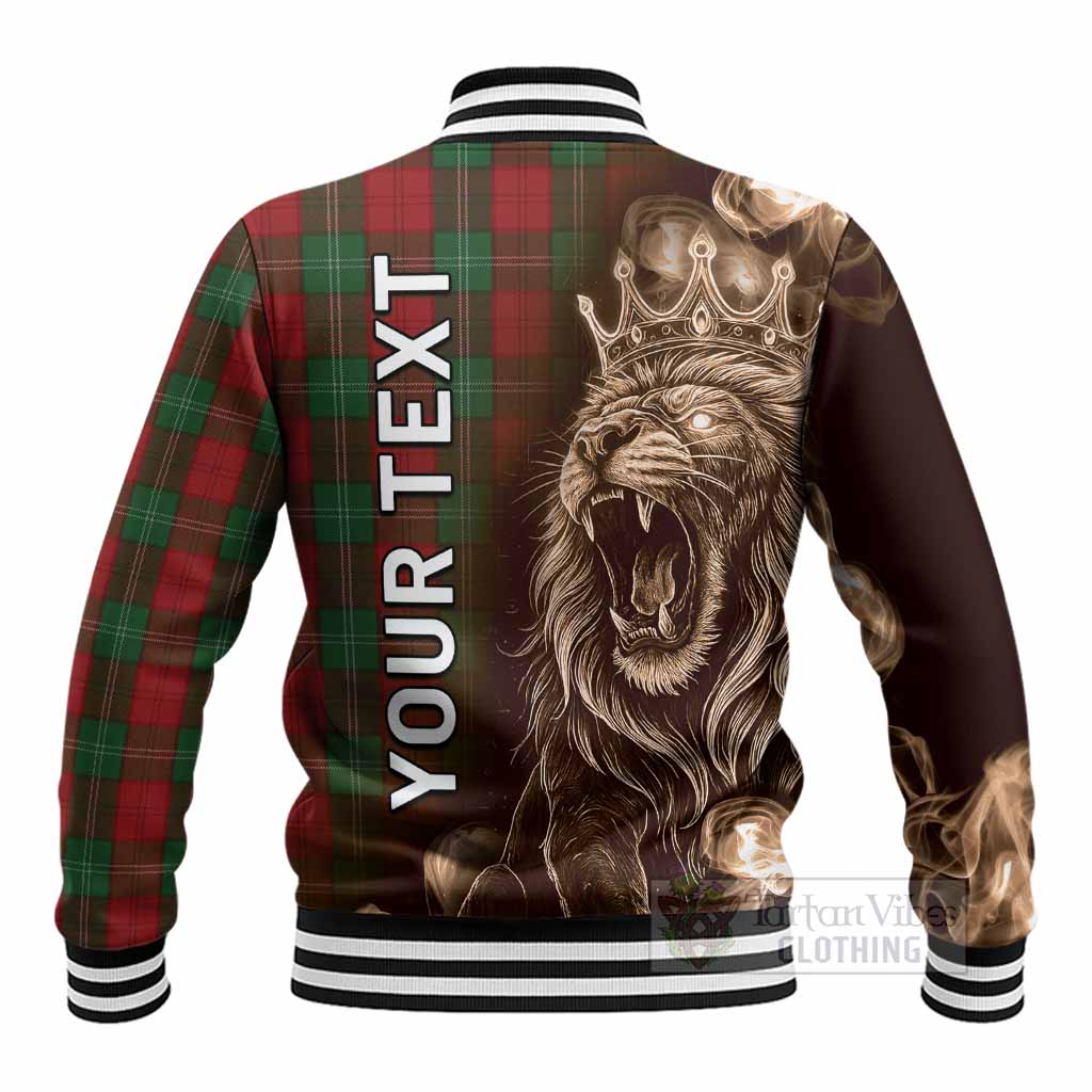 Lennox Tartan Baseball Jacket Roaring Lion Heritage