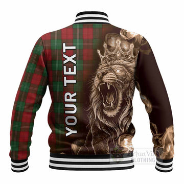 Lennox Tartan Baseball Jacket Roaring Lion Heritage