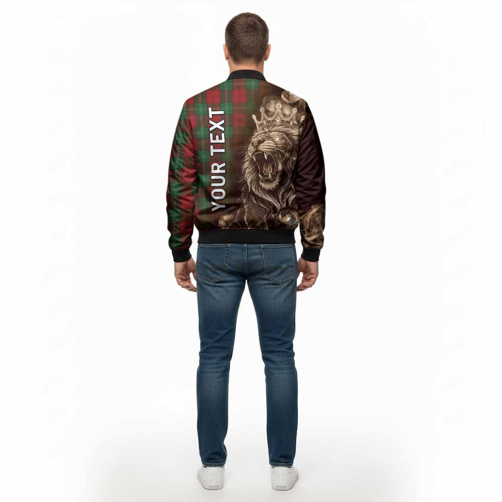 Lennox Tartan Bomber Jacket Roaring Lion Heritage