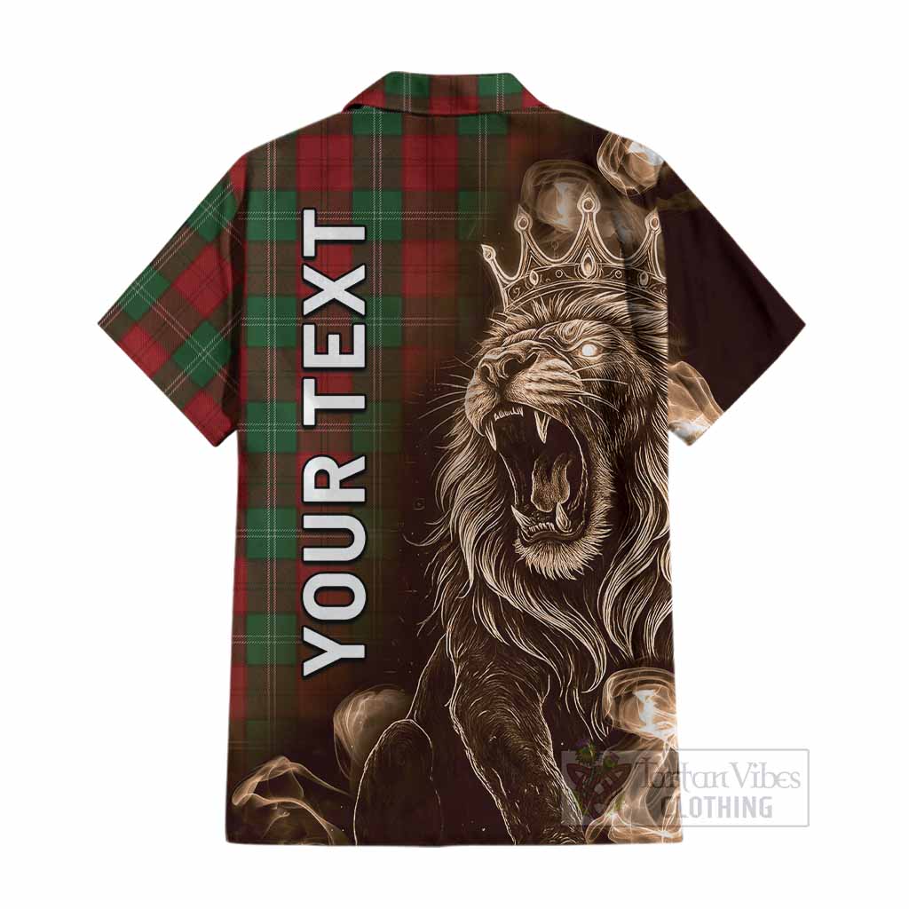 Lennox Tartan Cotton Hawaiian Shirt Roaring Lion Heritage