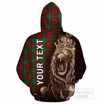 Lennox Tartan Cotton Hoodie Roaring Lion Heritage