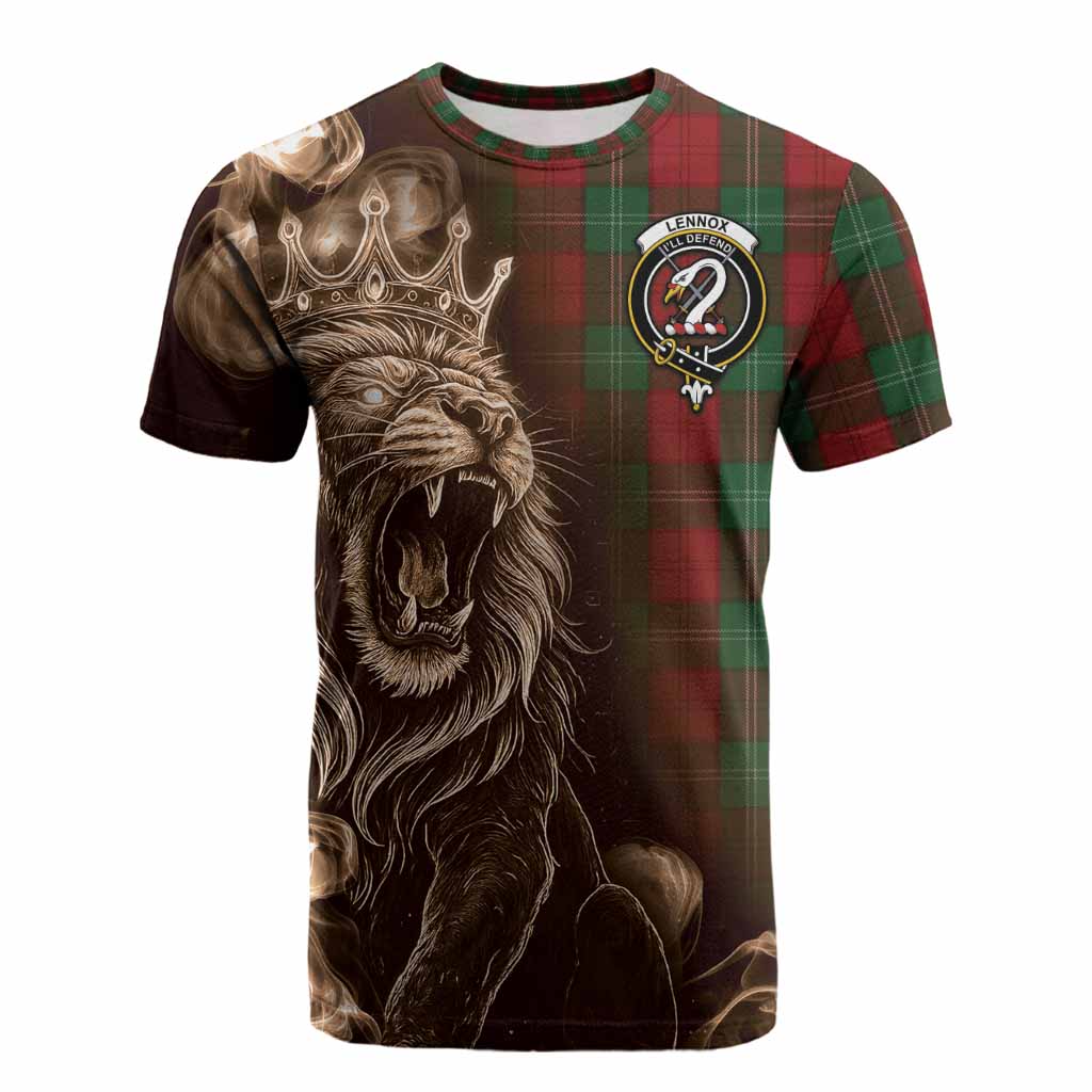 Lennox Tartan Cotton T-shirt Roaring Lion Heritage