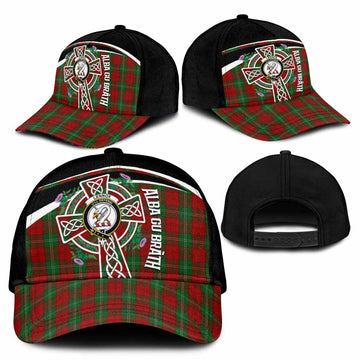 Lennox Tartan Crest Classic Cap Scottish Thistle Celtic Cross Alba Gu Brath