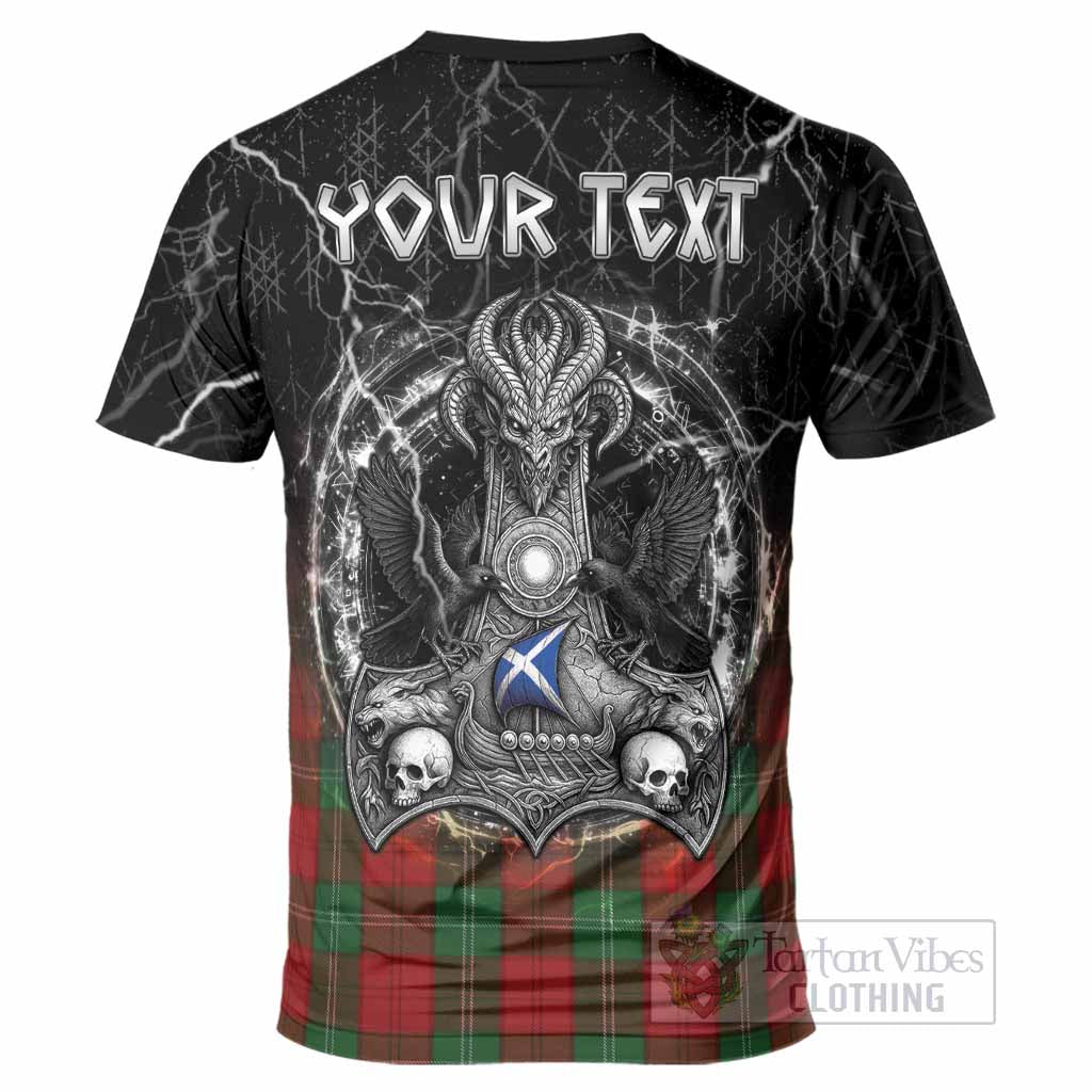 Lennox Tartan Crest T-Shirt Celtic Odin's Raven Legacy