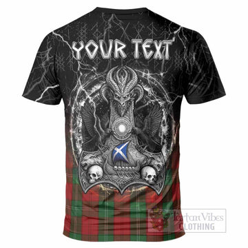 Lennox Tartan Crest T-Shirt Celtic Odin's Raven Legacy