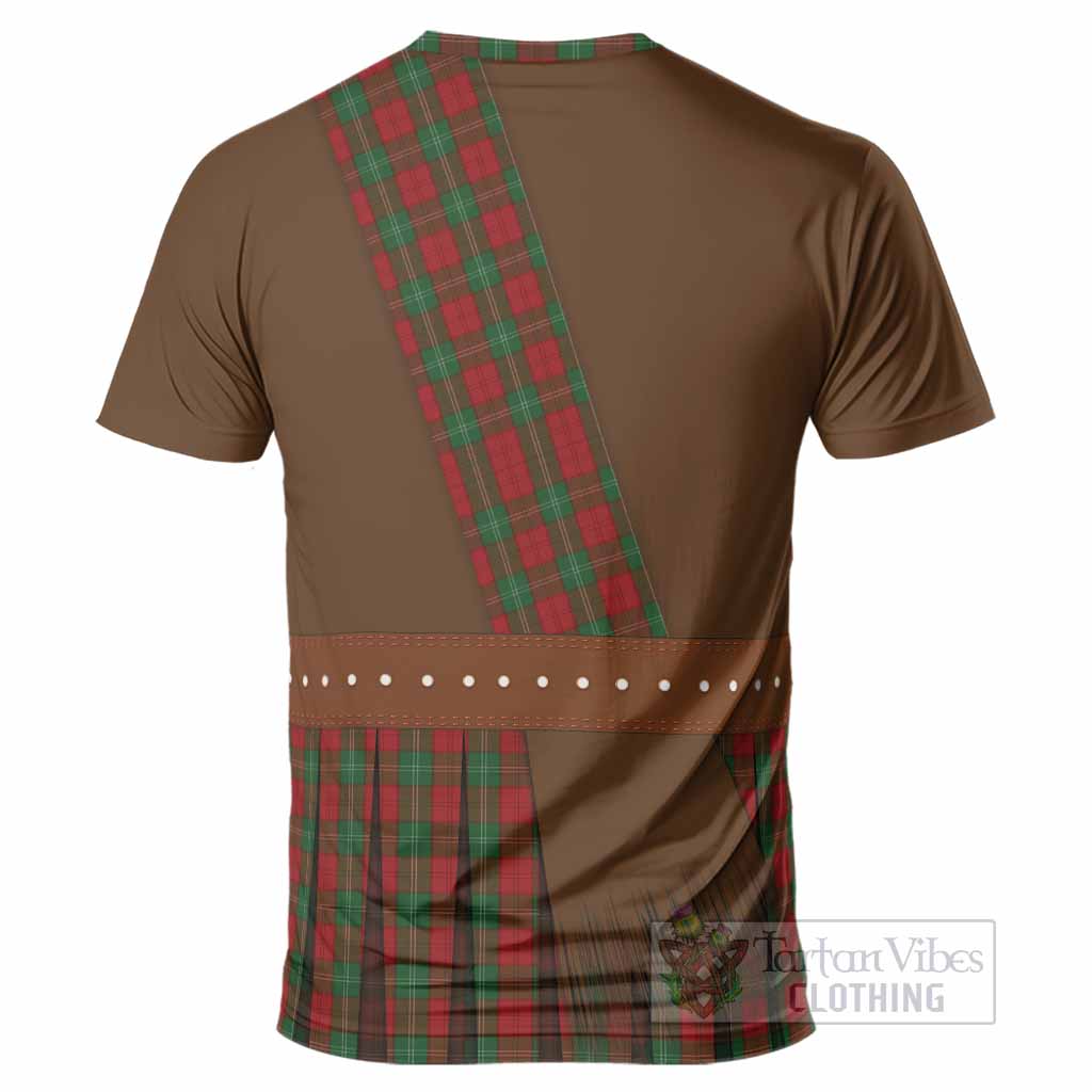 Lennox Tartan Crest T-Shirt Kilt Costume Style