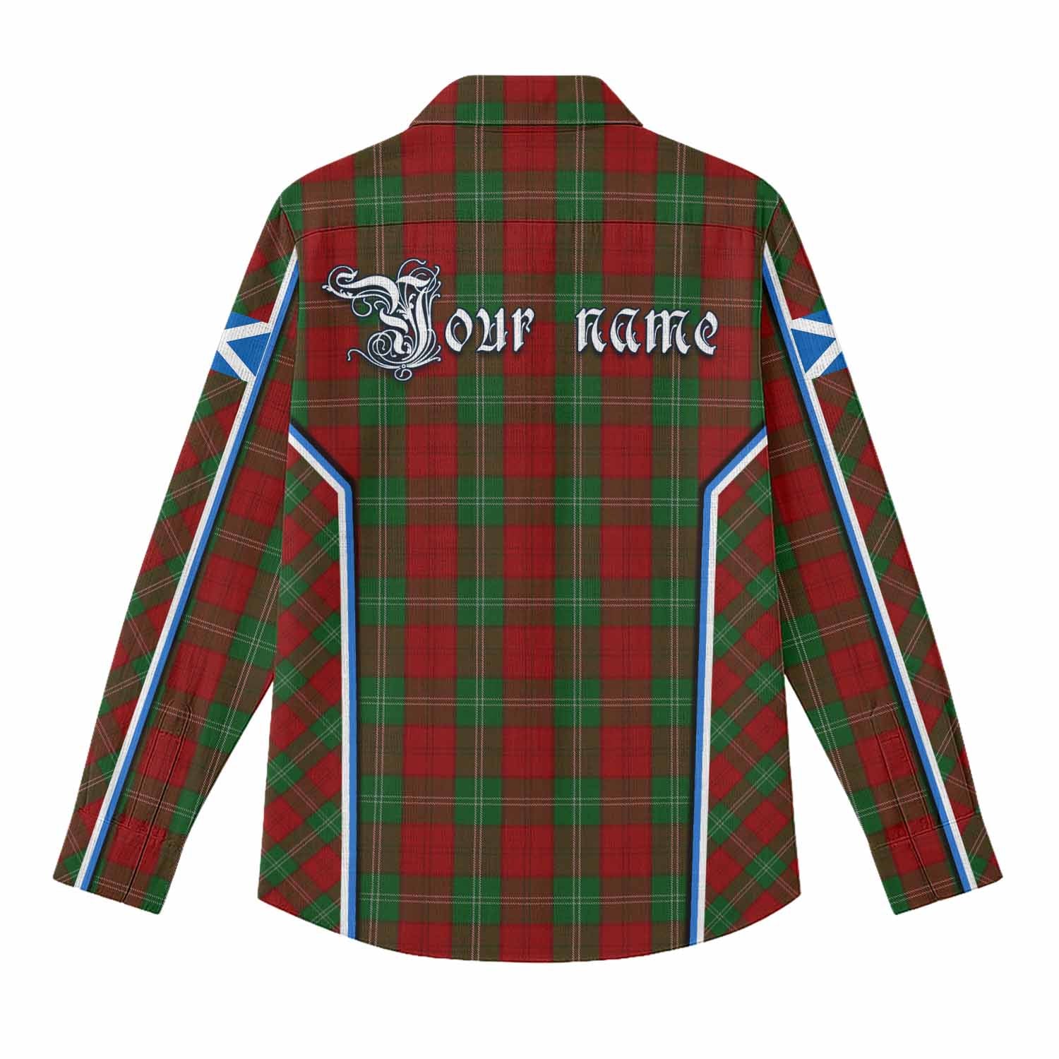Lennox Tartan Crest Women Casual Shirt Scotland Coat of Arm Flag Style - Tartan Vibes Clothing